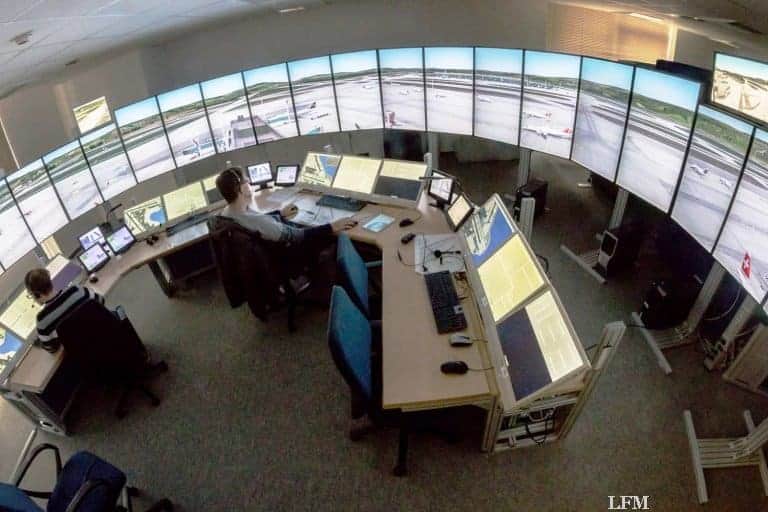 DLR simuliert neue Rollwege für Flughafen Zürich