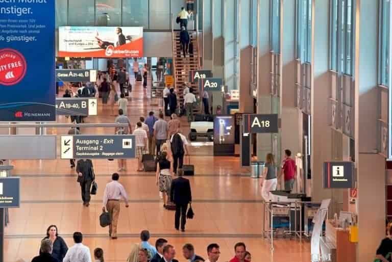 3,9 Prozent mehr Passagiere am Flughafen Hamburg 2016
