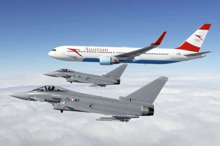 Eurofighter sichern Luftraum zum WEF