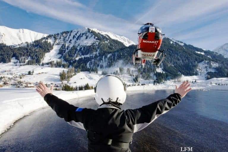 Damit die Luftretter nicht zum Eiswasser müssen