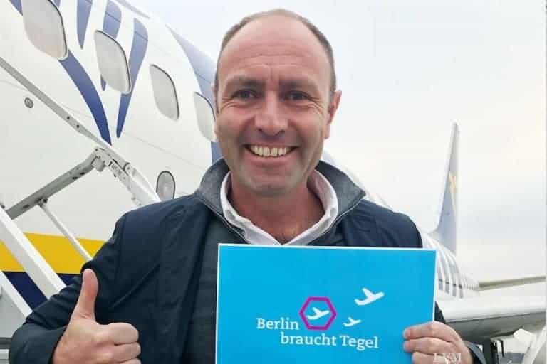 Ryanair will den Weiterbetrieb für Flughafen Tegel