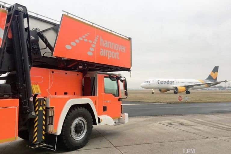 Rettungsfahrzeug für schnellen Zugang zur Kabine