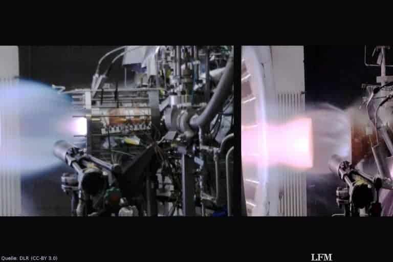 Alkohol für deutsch-brasilianische Rakete gezündet