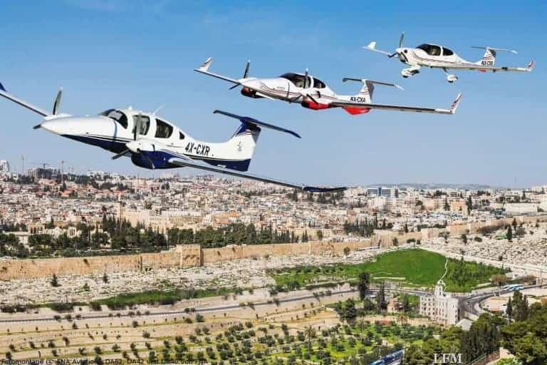 Diamond DA62 erstmals in Israel