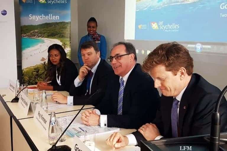 airberlin als Zubringer für Air Seychelles nach Mahé