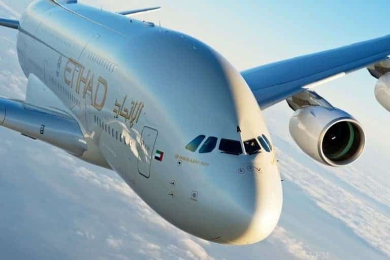 Residence im Etihad Airways A380 nach Paris