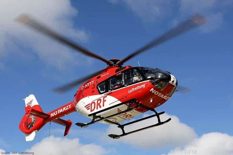 Laserpointer attackiert Rettungshubschrauber