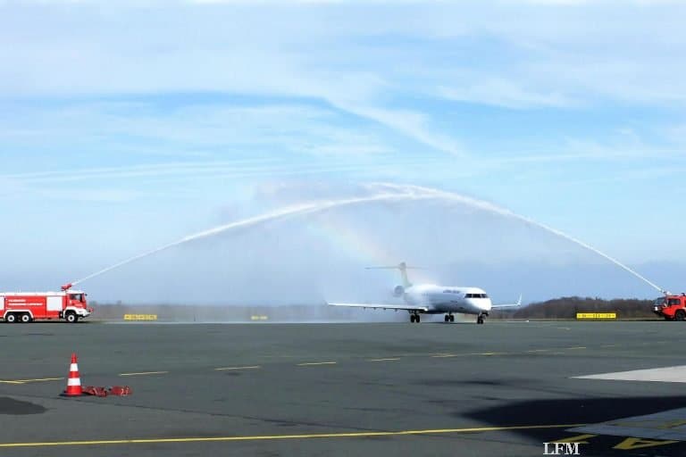 Erstflug LH 363: PAD – Frankfurt