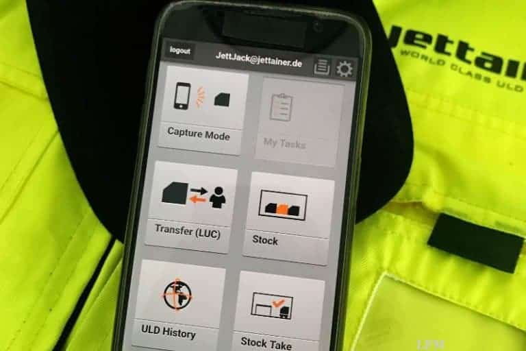 JettApp für Lademittelmanagement im Playstore