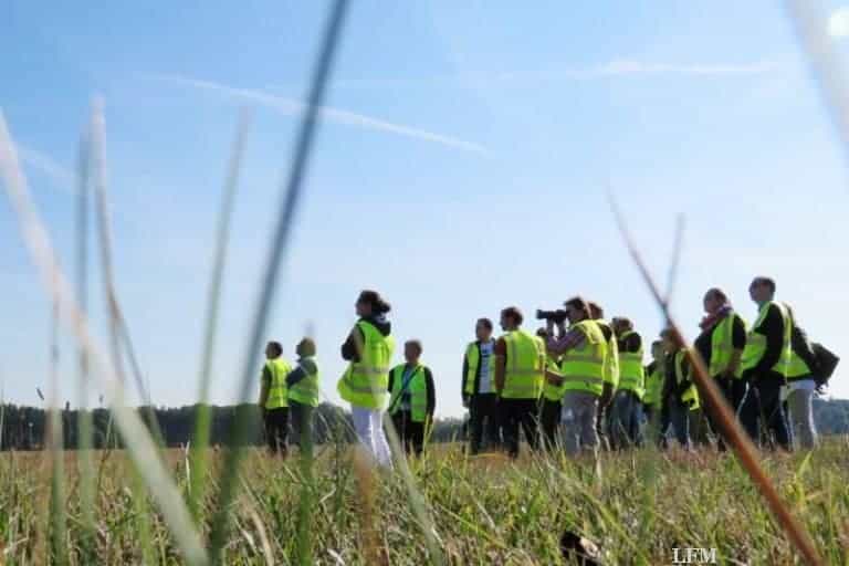Biodiversität am Flughafen Frankfurt zu erkunden
