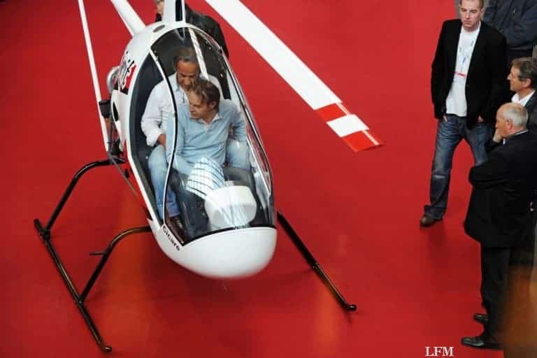 Hubschrauber und Gyrocopter auf der AERO Friedrichshafen