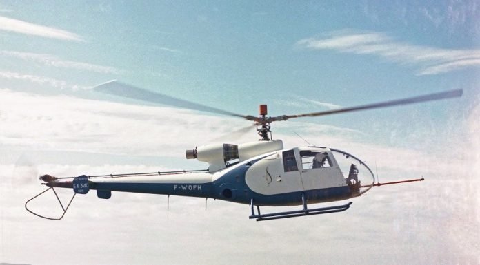 50 Jahre Erstflug des Pionierhubschraubers Gazelle