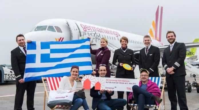 Berlin – Mykonos im Eurowings-Netz