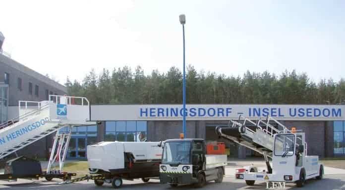Airport Heringsdorf: Neues Equipment zum Saisonauftakt