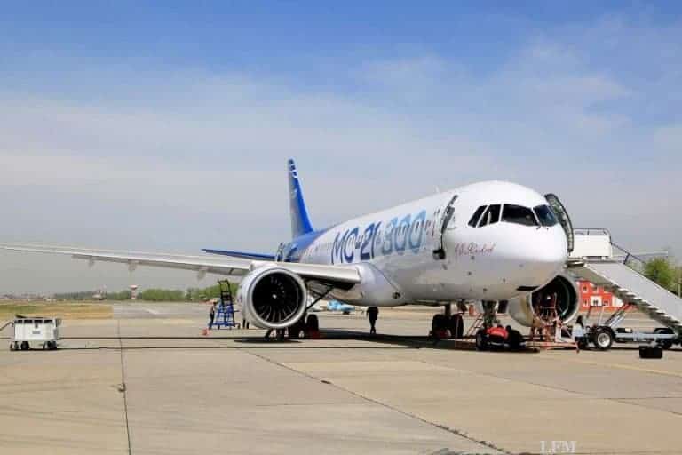 MC-21 vor seinem Erstflug