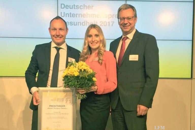 Unternehmenspreis Gesundheit für Flughafen Frankfurt