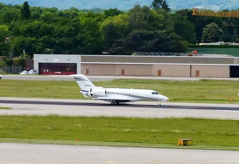 Cessna Citation Longitude erreicht Genf zur EBACE