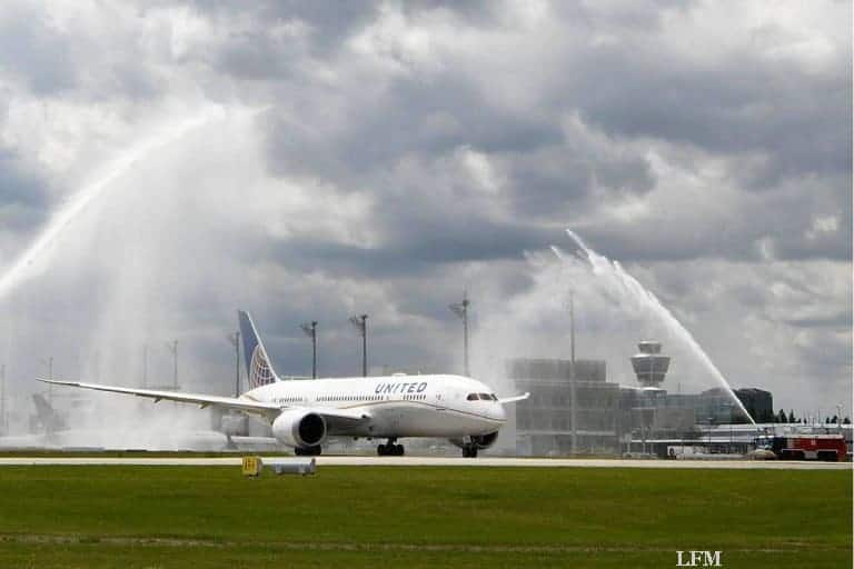 Dreamliner aus San Francisco nach München im Einsatz