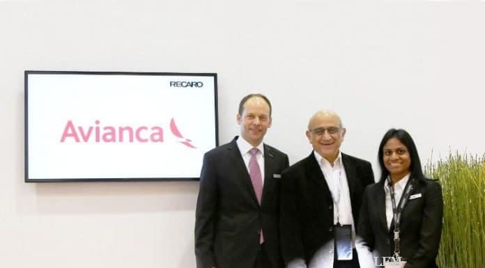 Avianca bestuhlt Airbus A320 mit Recaro CL3710