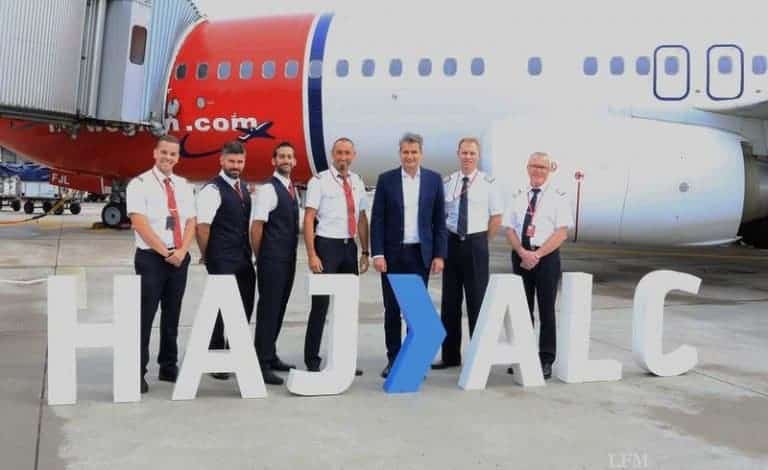 Norwegian nimmt neue Ziele in Spanien ab Hannover auf