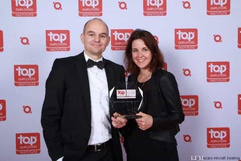 Recaro erhält Auszeichnung als Arbeitgeber
