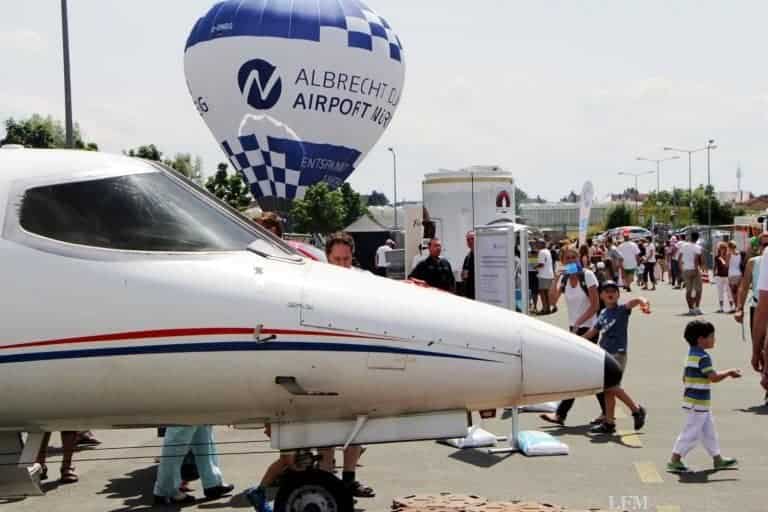 Flughafenfest in Nürnberg zum Tag der Luftfahrt