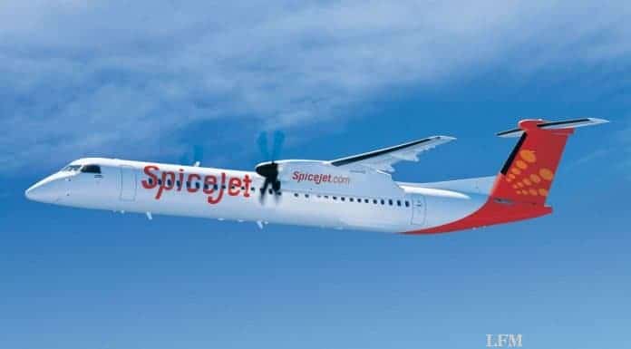 50 Bombardier Q400 für indische SpiceJet