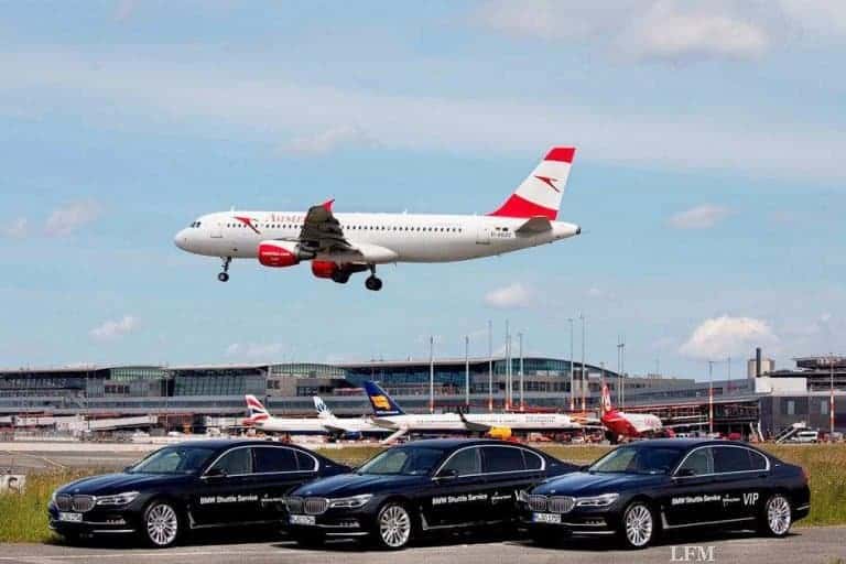 BMW Plug-In-Hybride für den VIP-Fuhrpark am Hamburg Airport
