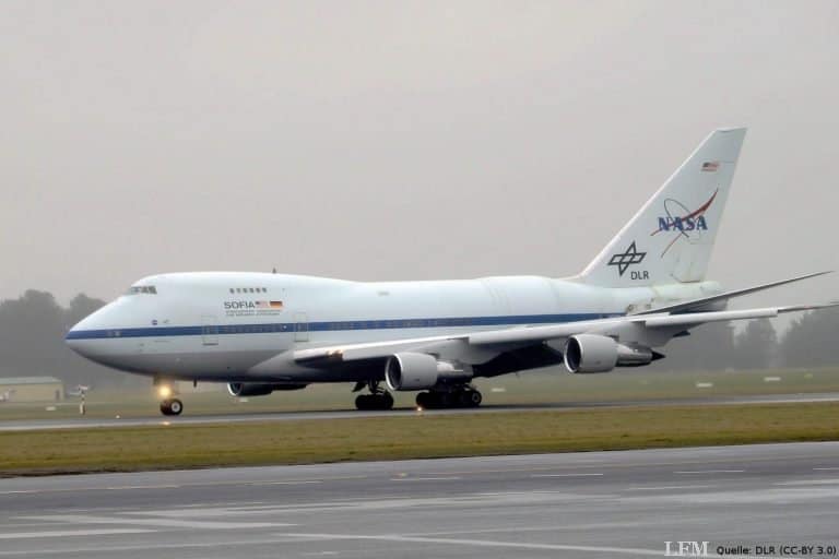 SOFIA: Boeing 747SP durchfliegt lange Nächte in Neuseeland