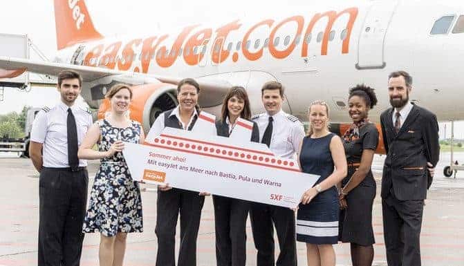 easyJet mit neuen Meereszielen ab Berlin