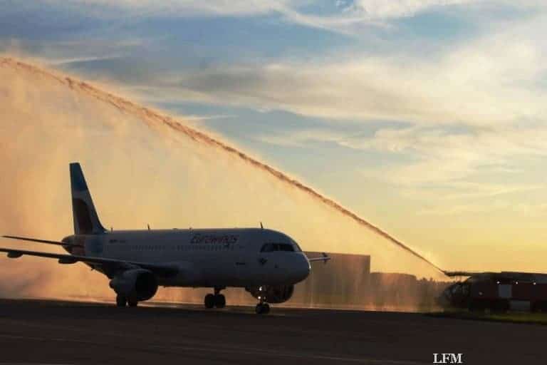 Eurowings ab Bodensee nach Mallorca unterwegs