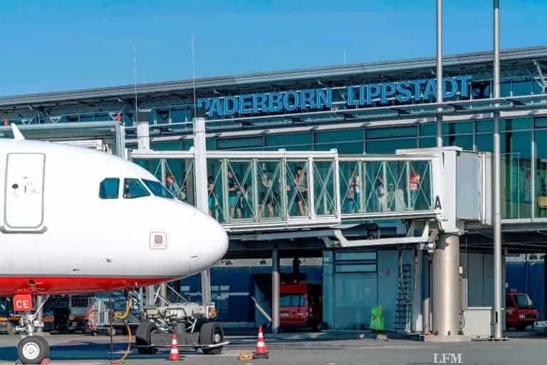 Plus 3 Prozent Passagiere am Flughafen PAD