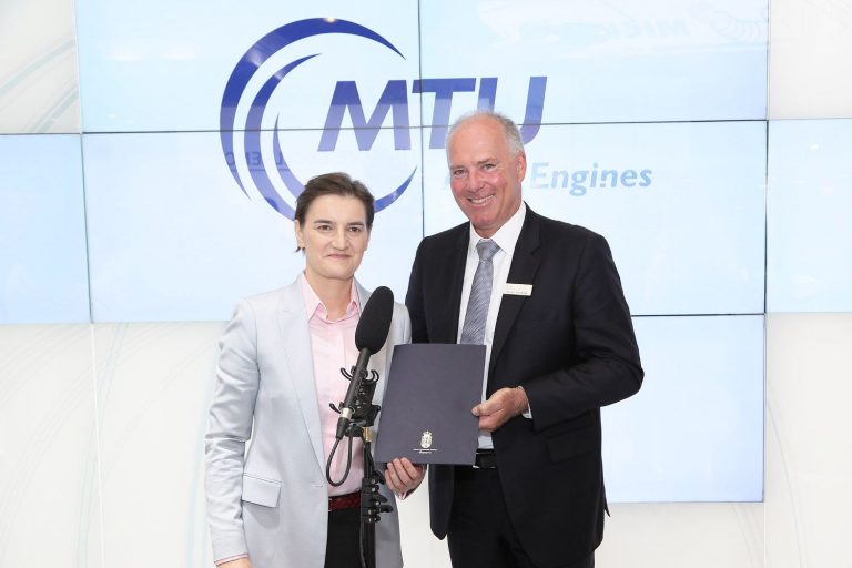 MTU baut Reparaturwerk in Nova Pazova (Serbien)