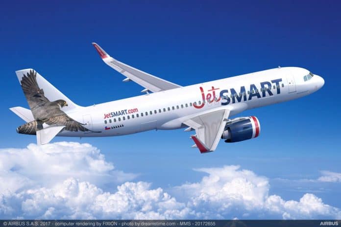 JetSMART ordert Triebwerke für 85 Flugzeuge der A320neo-Familie