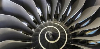 Rolls Royce Triebwerksturbine