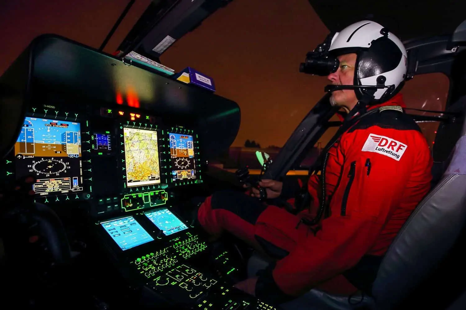 DRF- Fluglehrer für Heli-Piloten bei Lufthansa Aviation Training