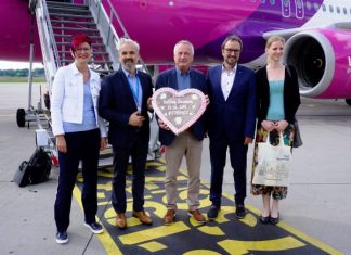 Erstflug nach Suceava