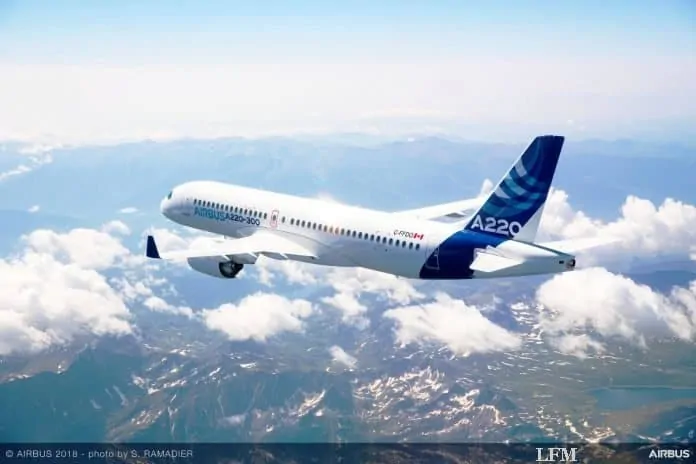 A220 jetzt von Airbus Canada Limited Partnership