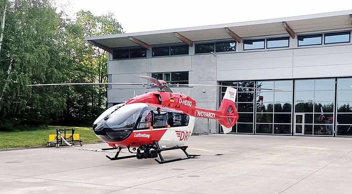 Airbus H145 Rettungshubschrauber als neuer "Christoph Thüringen" für Bad Berka