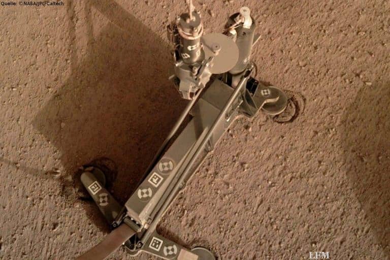 Mars-Roboter „Hammer“ rutscht ab