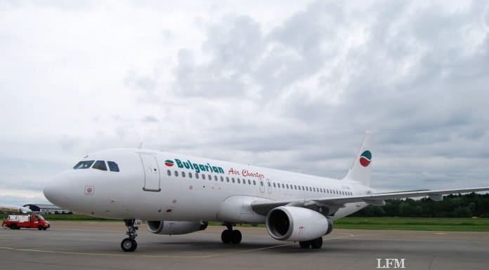 Bulgarian Air Charter fliegt mit A320 vom Bodensee Bulgarian Air Charter fliegt mit A320 vom Bodensee