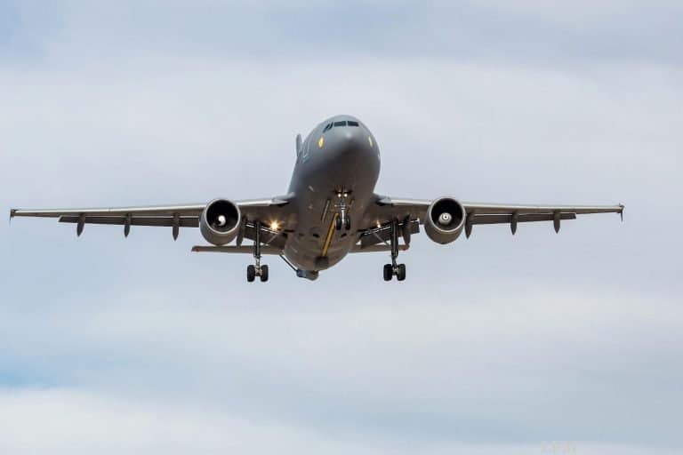 Airbus A310 MRTT mit High Throughput-Netzwerk