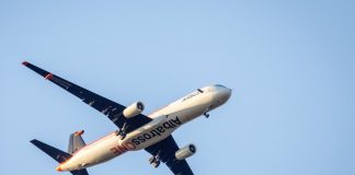 Airbus testet klappbare Flügelspitzen im Flug am A321