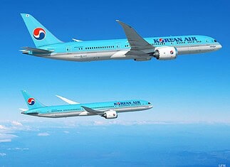 Korean Air kauft 30 Boeing Dreamliner