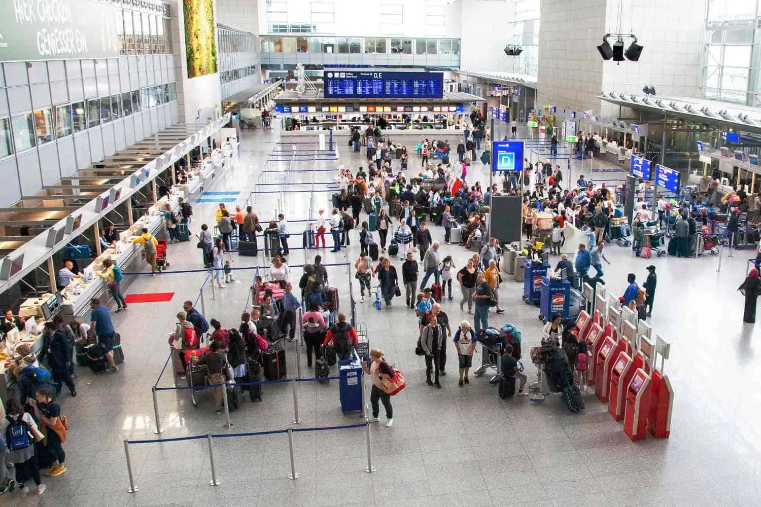 Frankfurt Airport erwartet bis zu 240.000 Passagiere pro Tag
