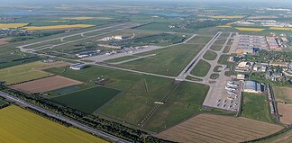 Leipzig Halle Airport - Luftaufnahme