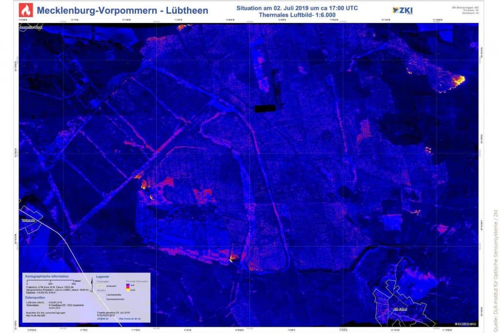 MACS-Thermaldaten im Lagebildformat des ZKI