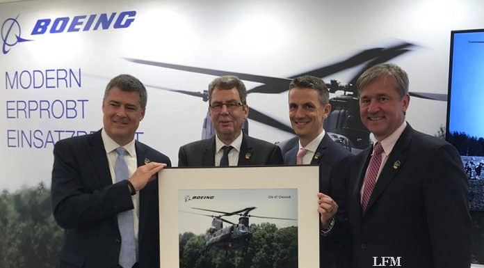 Boeing und ESG kooperieren im Wettbewerb um einen neuen Schweren Transporthubschrauber (STH) der Bundeswehr