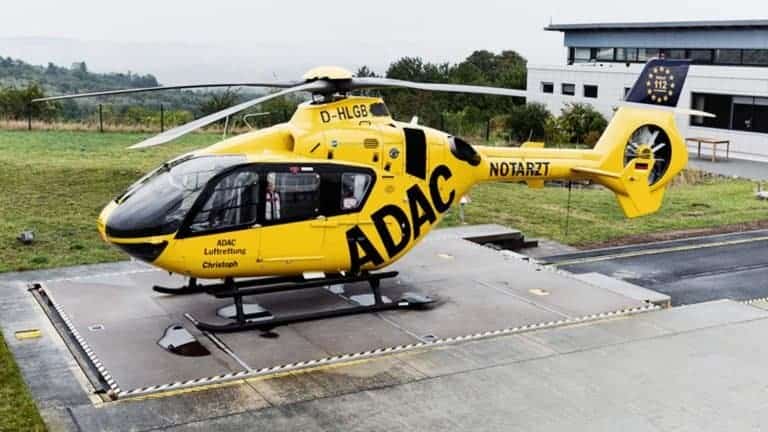 Christoph 70 feiert 25 Jahre Luftrettung in Jena