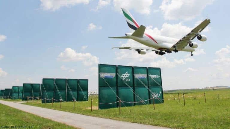 Airport-Tests für weniger Wirbelschleppen